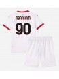 Otroške Nogometnih dresov AC Milan Tammy Abraham #90 Gostujoči 2024-25 Kratki rokavi (+ hlače)